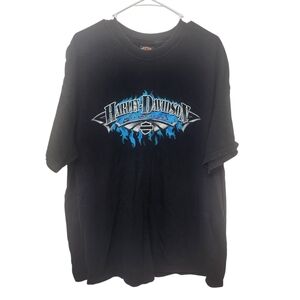 Harley-Davidson Portland Maine Black‎ T-Shirt for Men Size 2XL T1